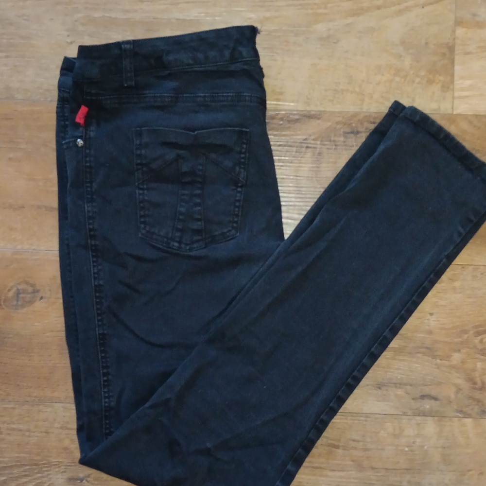 Tripp NYC Black Skinny Jeans Size 16 Stretch